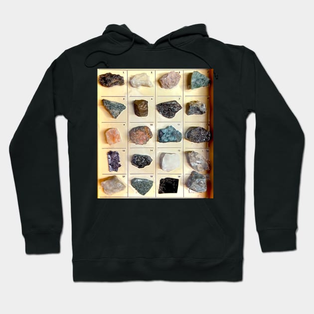 Showcase of classified rare and geological stones Hoodie by Marccelus